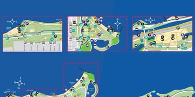 Карта на плажовете в Чикаго