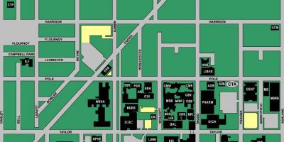 Карта на колежа UIC